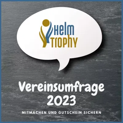 Vereinsumfrage 2023 - mitmachen und Gutschein sichern